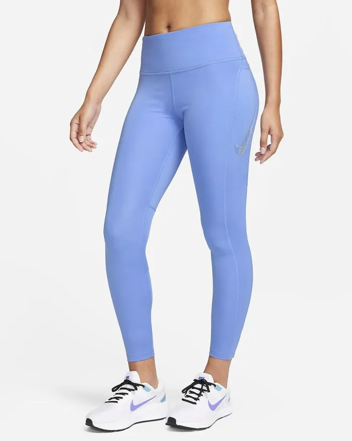 Women Fast Polardiffused Blue Nike Leggings