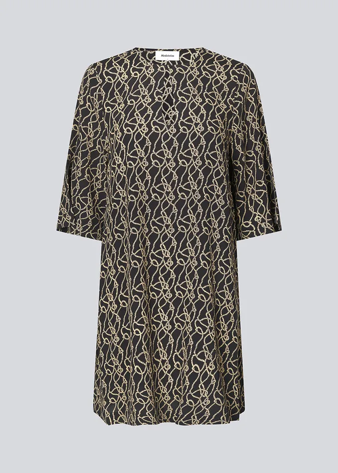 Women FelineMD Print Dress Fall Rope Modstrm Dresses