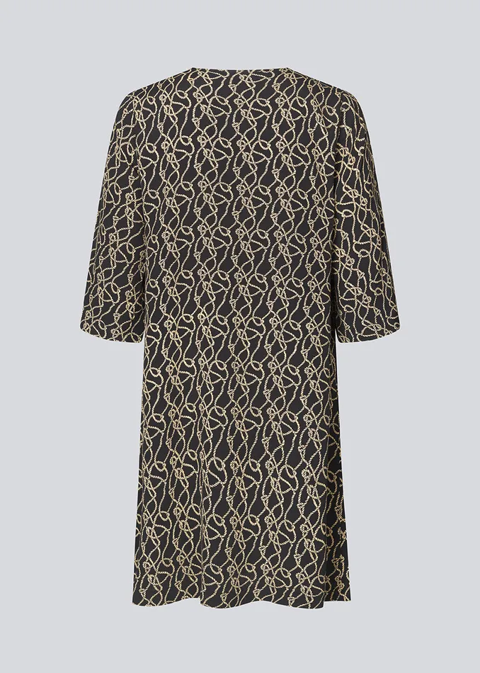 Women FelineMD Print Dress Fall Rope Modstrm Dresses