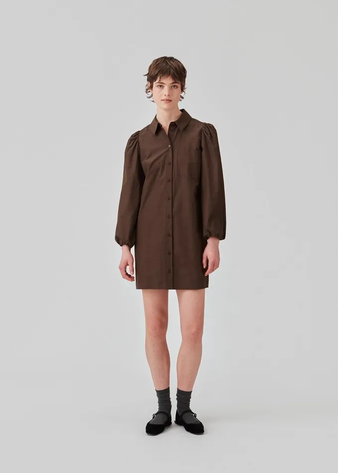 Women FernandoMD Dress Dark Coffee Modstrm Dresses