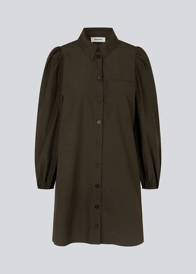 Women FernandoMD Dress Dark Coffee Modstrm Dresses Women FernandoMD Dress Dark Coffee Modstrm Dresses