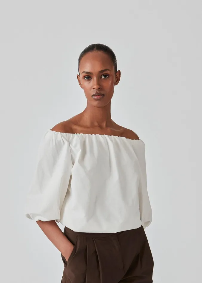 Women FernandoMD Top Soft White Modstrm Tops
