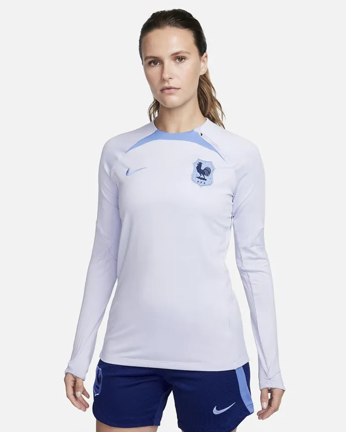 Women Fff Strike Oxygen Purpleoxygen Purplepolarpolar Nike Tops And TShirts