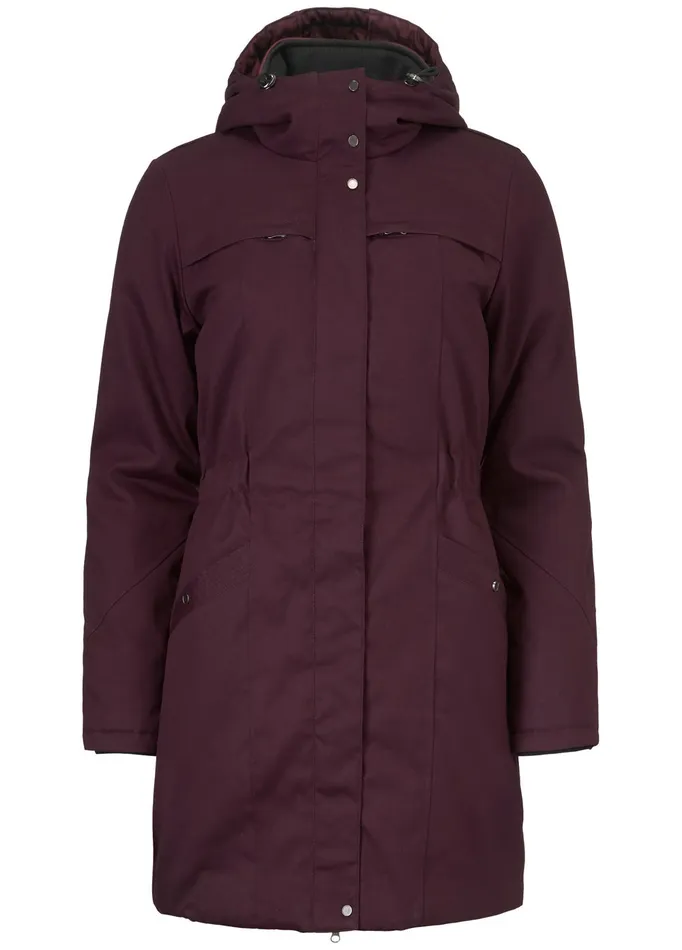 Women Frida Dark Ruby Modstrm Coats and Jackets