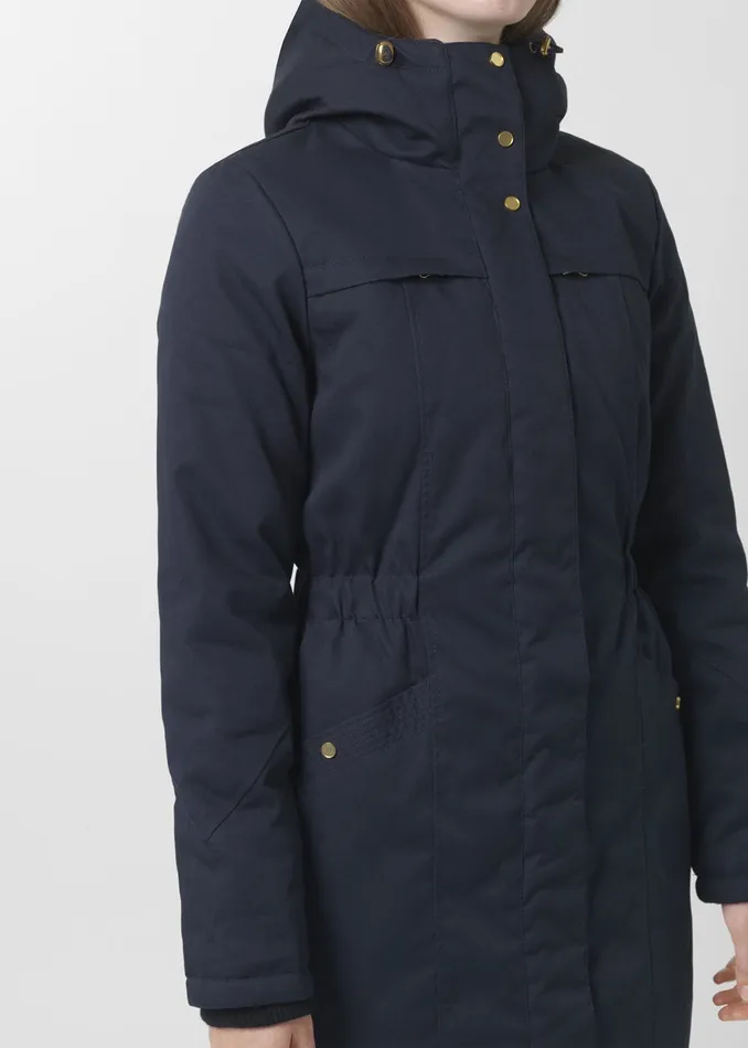 Women Frida Gold Trim Navy Noir Modstrm Coats and Jackets Women Frida Gold Trim Navy Noir Modstrm Coats and Jackets