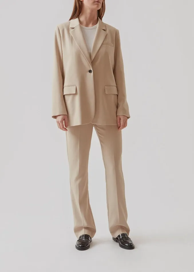 Women Gale Blazer Powder Sand Modstrm Suits
