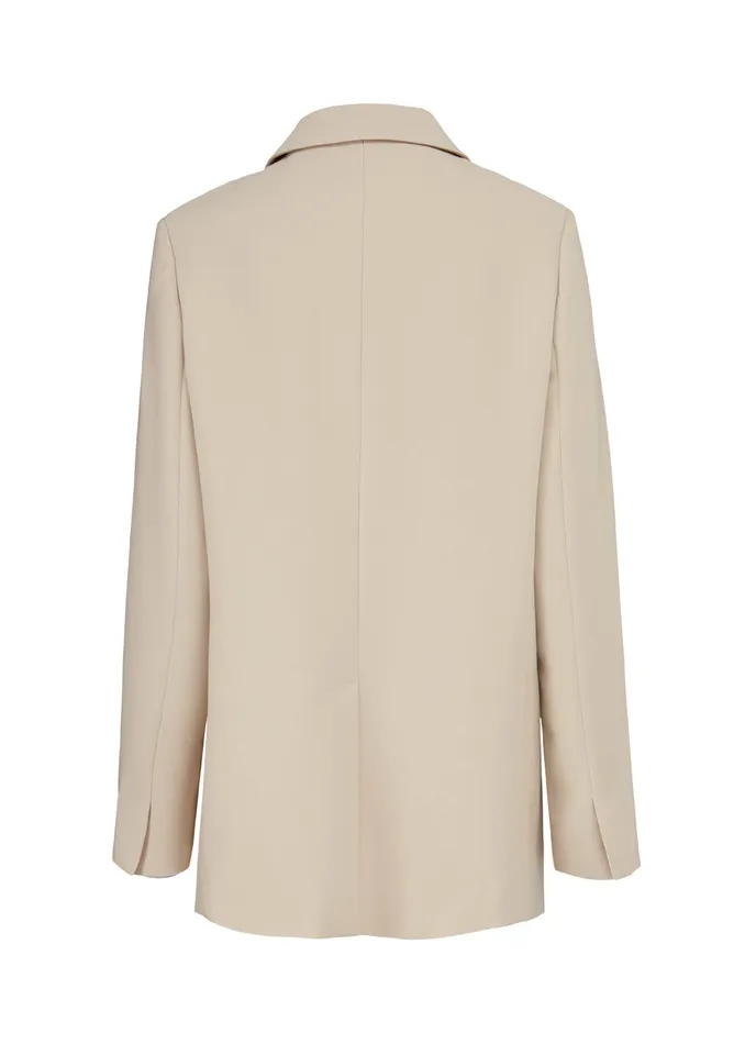 Women Gale Blazer Powder Sand Modstrm Suits Women Gale Blazer Powder Sand Modstrm Suits