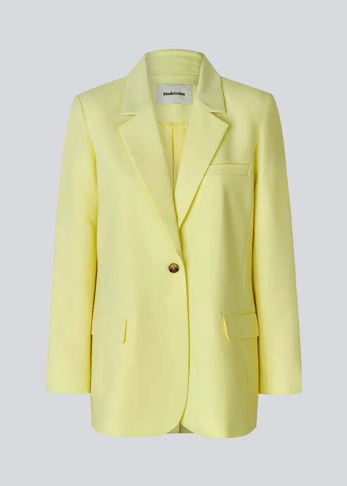 Women Gale Blazer Yellow Pear Modstrm Suits Women Gale Blazer Yellow Pear Modstrm Suits