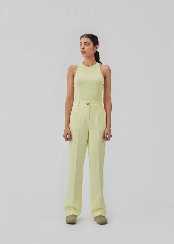 Women Gale Pants Yellow Pear Modstrm Suits