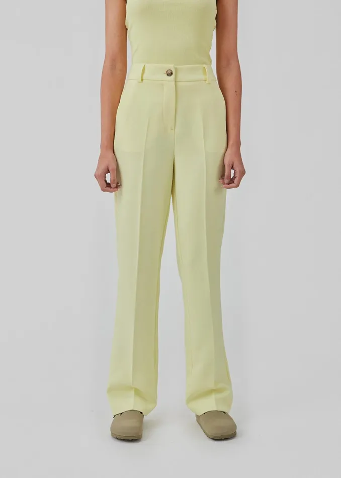 Women Gale Pants Yellow Pear Modstrm Suits
