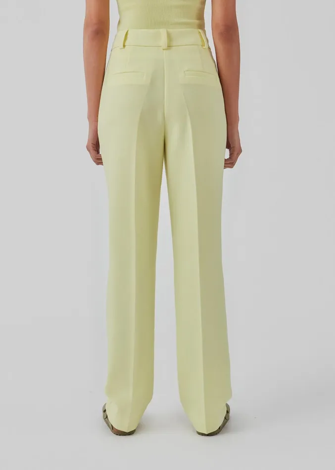 Women Gale Pants Yellow Pear Modstrm Suits