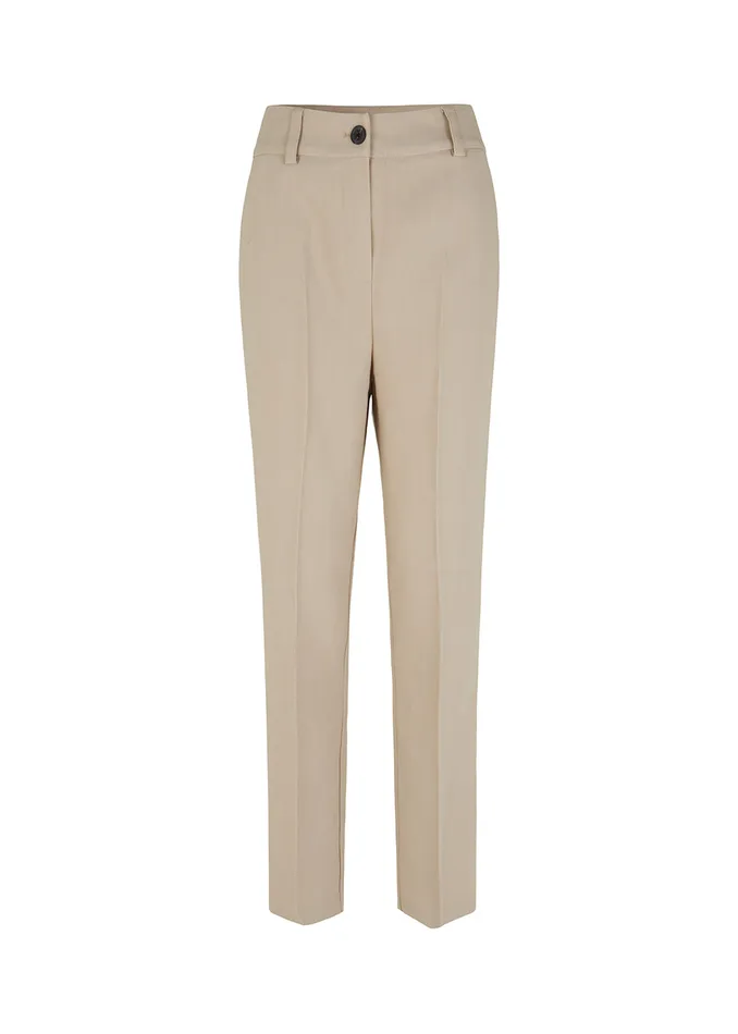 Women Gale Straight Pants Powder Sand Modstrm Suits