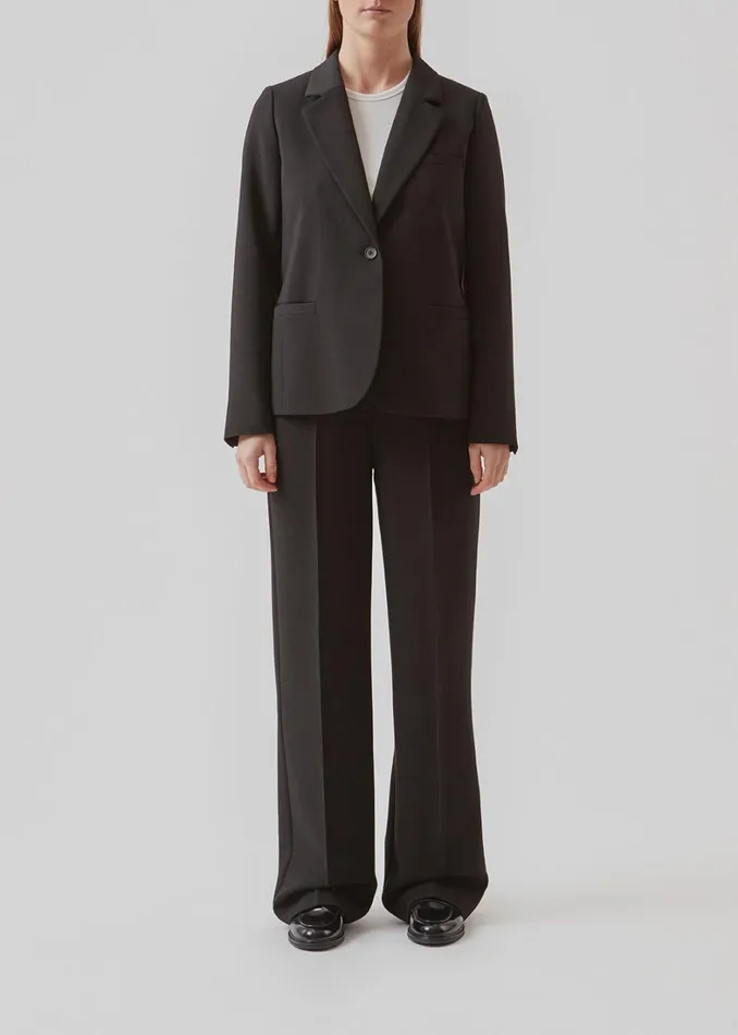 Women GaleMD Straight Blazer Black Modstrm Suits