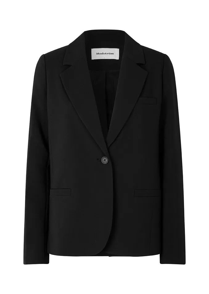 Women GaleMD Straight Blazer Black Modstrm Suits Women GaleMD Straight Blazer Black Modstrm Suits