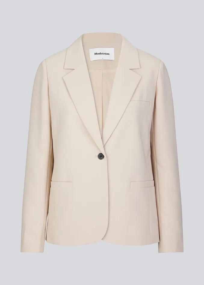 Women GaleMD Straight Blazer Powder Sand Modstrm Blazer
