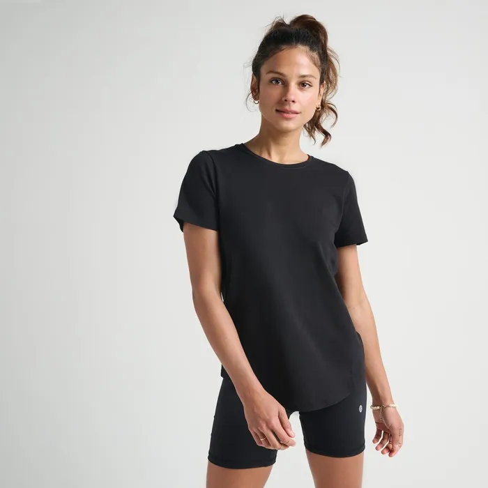 Women Get Set Performance TShirt Black Stance TShirts