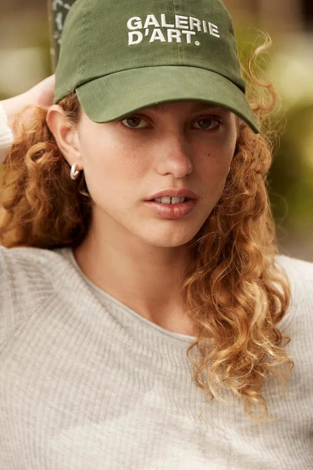 Women Hats Cotton On Classic Dad Cap Galerie D Artdeep Green
