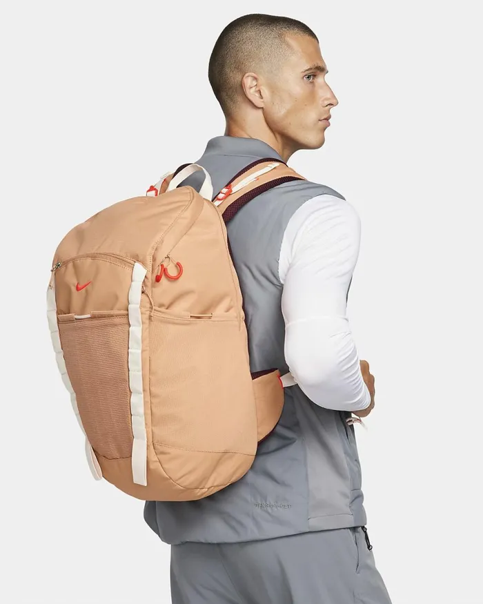 Women Hike Amber Brownnight Maroonbright Crimson Nike Bags And Backpacks