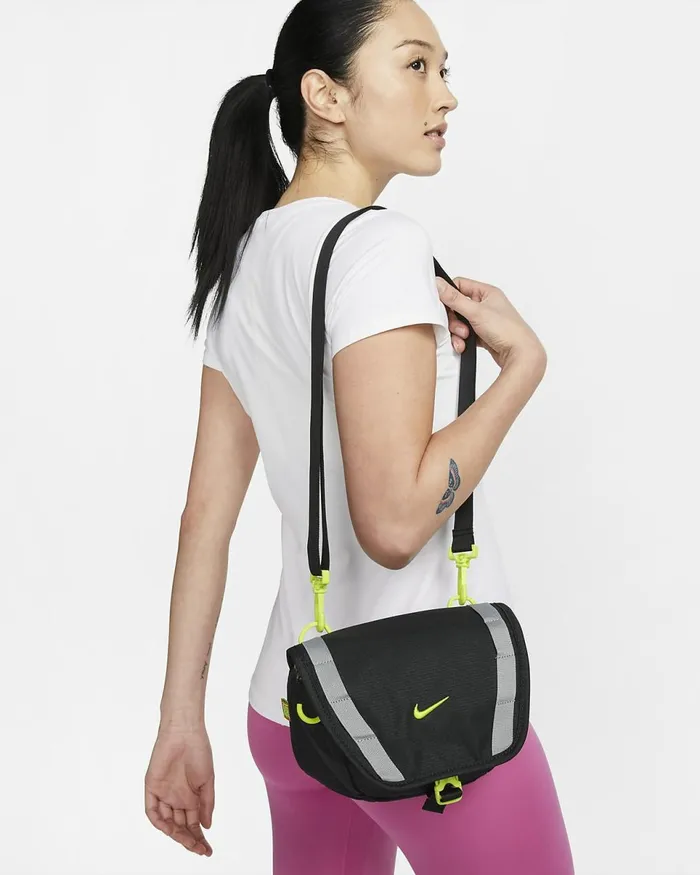 Women Hike Blackparticle Greyatomic Green Nike Bags And Backpacks