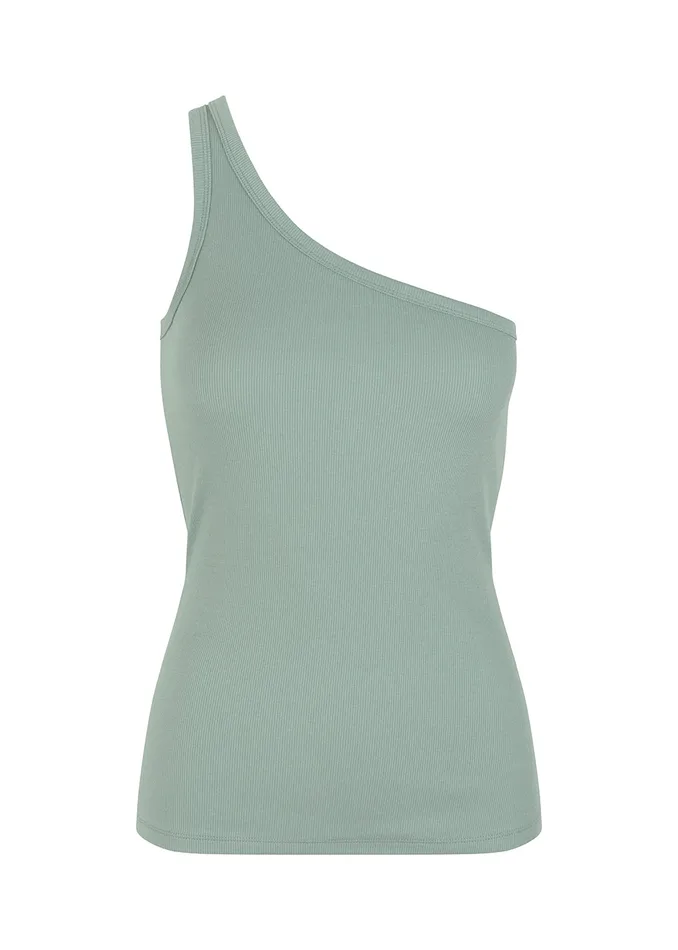 Women Igor One Shoulder Top Sage Modstrm Tops