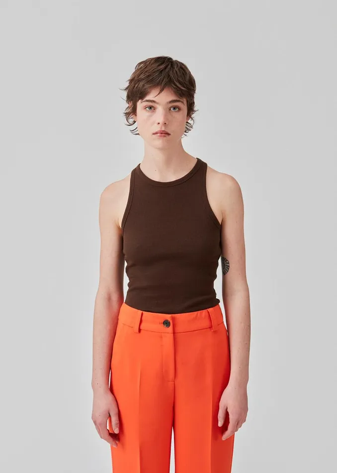 Women Igor Top Dark Coffee Modstrm Tops