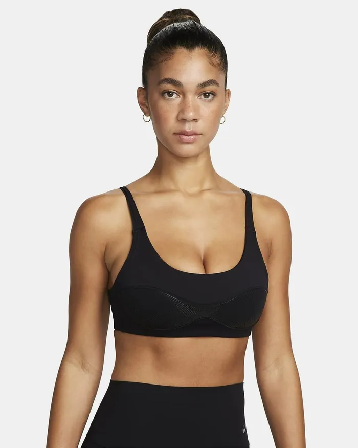 Women Indy City Essential Blackclear Nike Sports Bras