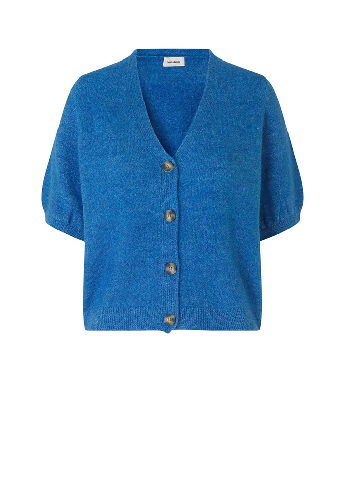 Women Irene Cardigan Palace Blue Modstrm Blouses and Knitwear