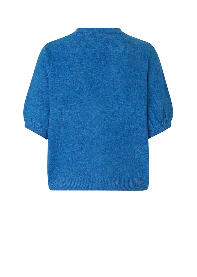 Women Irene Cardigan Palace Blue Modstrm Blouses and Knitwear Women Irene Cardigan Palace Blue Modstrm Blouses and Knitwear