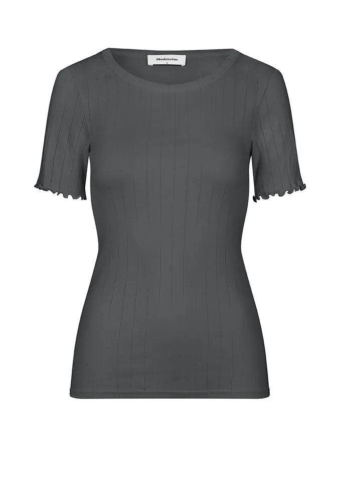Women Issy Tshirt Rainy Grey Modstrm TShirts