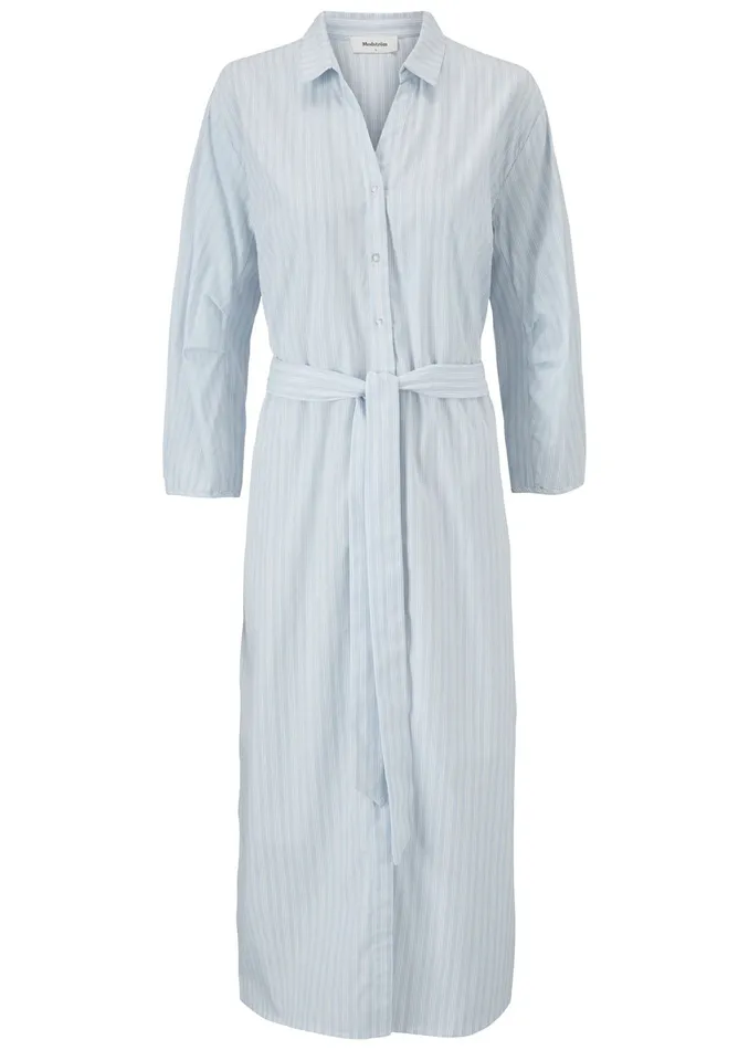 Women Jasleen Dress Blue Stripe Modstrm Dresses Women Jasleen Dress Blue Stripe Modstrm Dresses