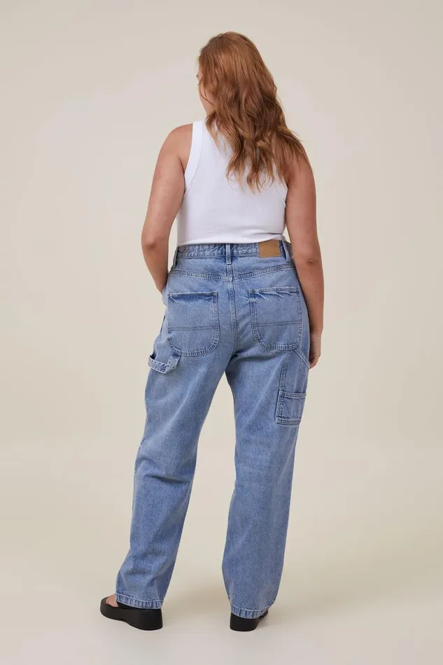 Women Jeans Cotton On Carpenter Jean Surfers Blue