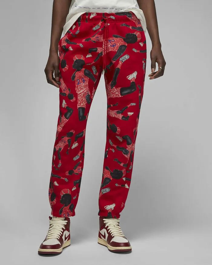 Women Jordan Artist Series By Parker Duncan Gym Red Nike Trousers
