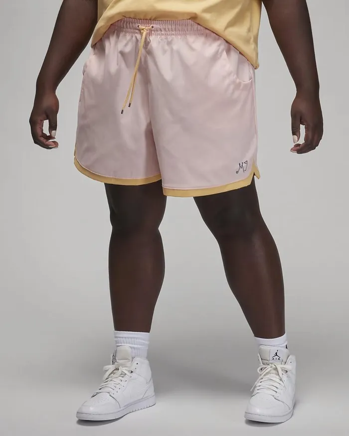 Women Jordan Atmospherecelestial Goldfrench Blue Nike Shorts
