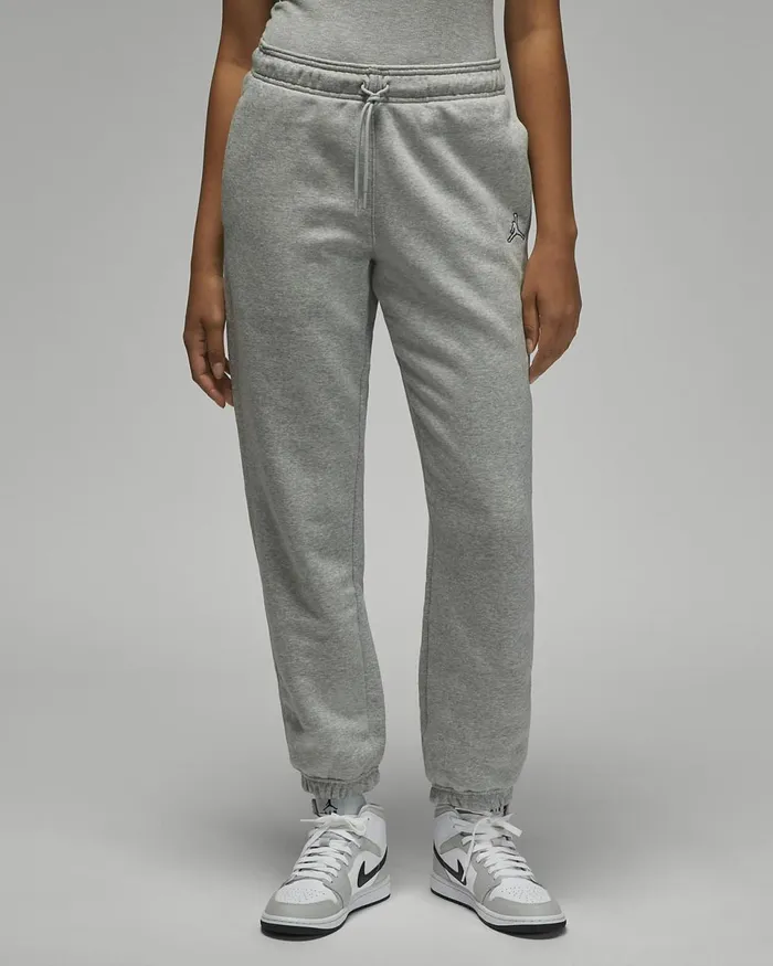 Women Jordan Brooklyn Dark Grey Heatherwhite Nike Trousers