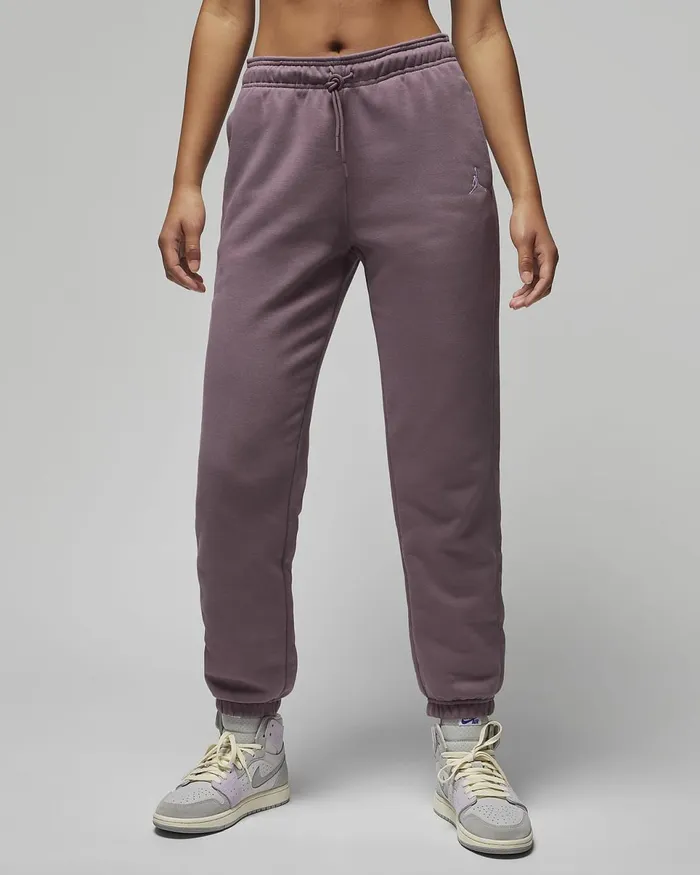 Women Jordan Brooklyn Fleece Sky J Mauve Nike Trousers