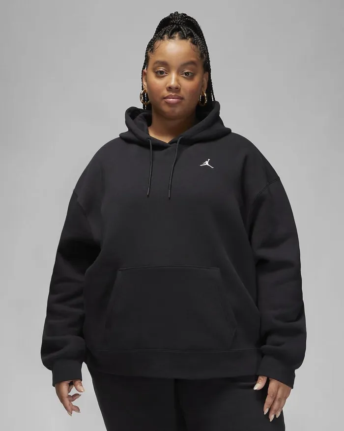 Women Jordan Flight Blackwhite Nike Hoodies And Sweatshirts
