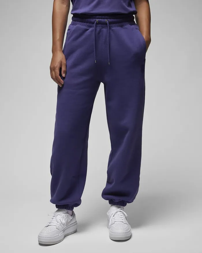 Women Jordan Flight Fleece Sky J Purple Nike Trousers