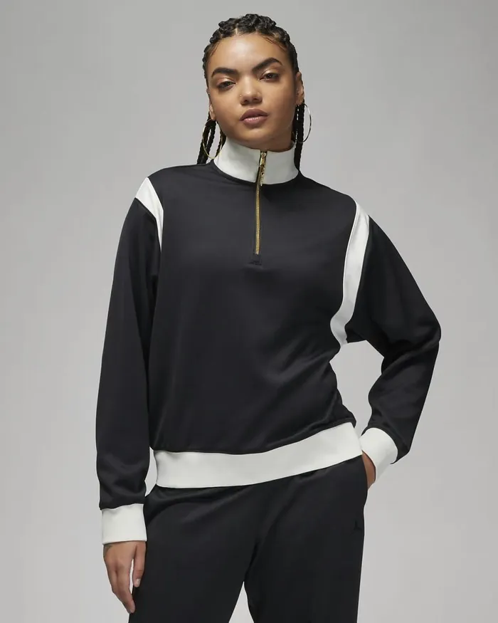 Women Jordan HerItage Blacksail Nike Tops And TShirts