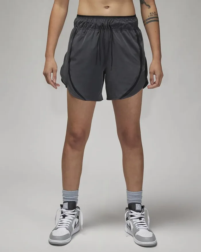 Women Jordan Sport Blackblackblackstealth Nike Shorts