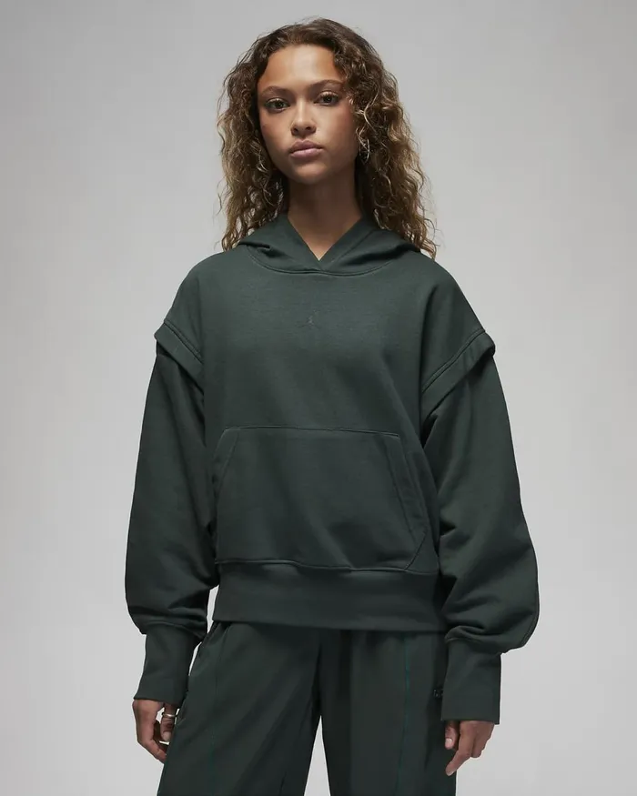 Women Jordan Sport Midnight Greenblack Nike Matching Sets