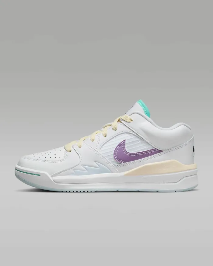 Women Jordan Stadium 90 Whitewhiteblue Tintrush Fuchsia Nike Lifestyle