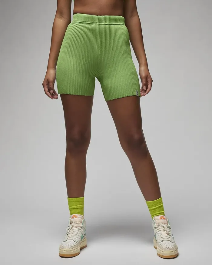 Women Jordan X Union X Bephies Beauty Supply Lime Icecoconut Milk Nike Leggings