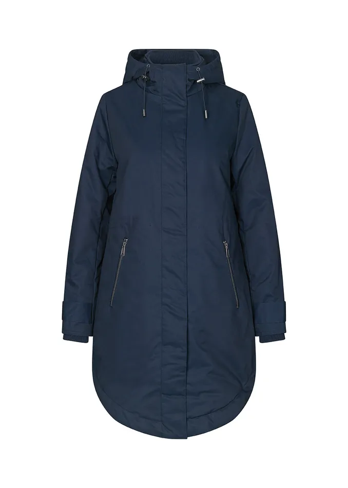 Women Keller Coat Navy Sky Modstrm Coats and Jackets
