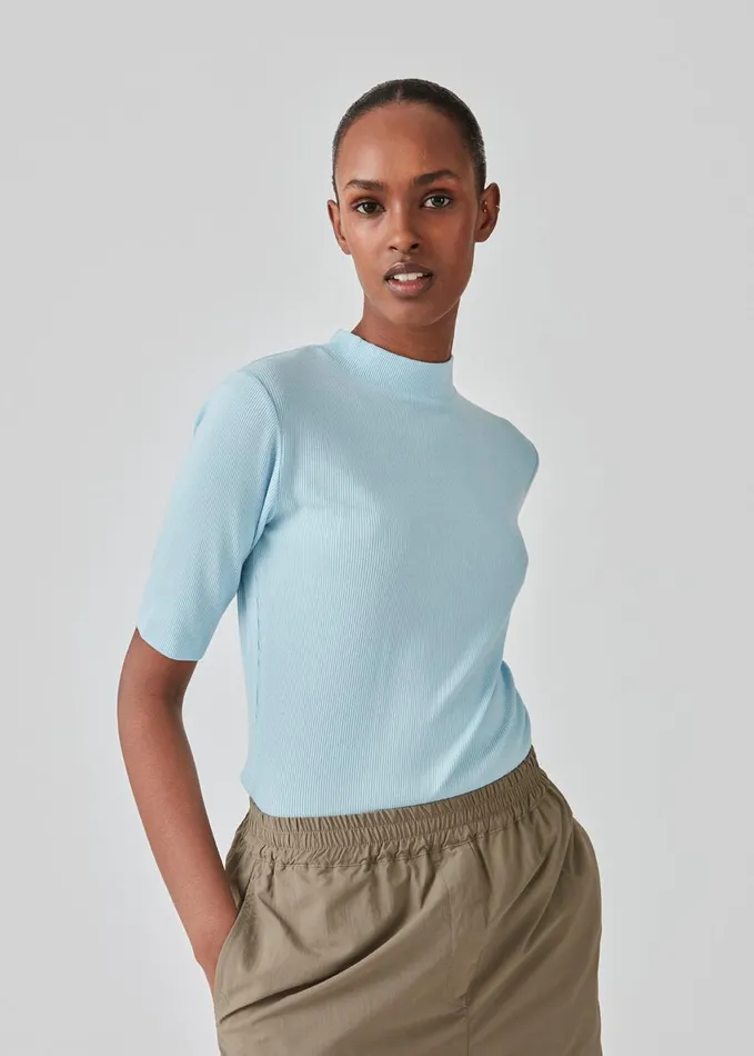Women Krown Tshirt Cool Blue Modstrm TShirts