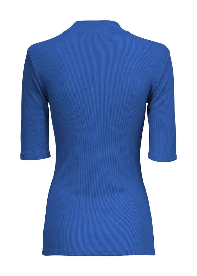 Women Krown Tshirt Electric Blue Modstrm TShirts Women Krown Tshirt Electric Blue Modstrm TShirts