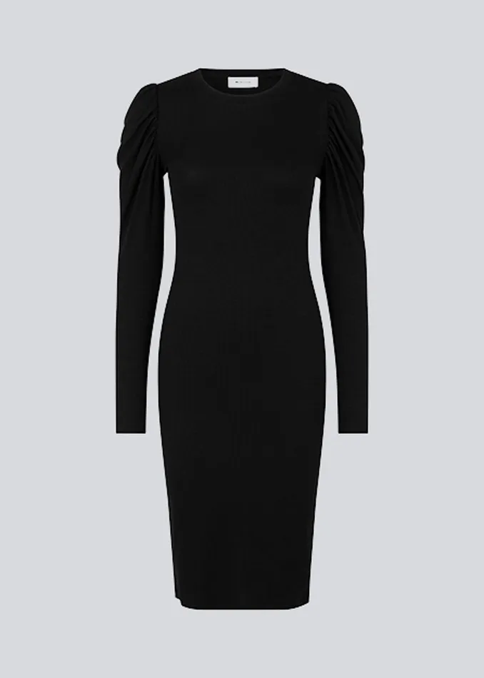 Women KrownMD Puff Dress Black Modstrm Dresses