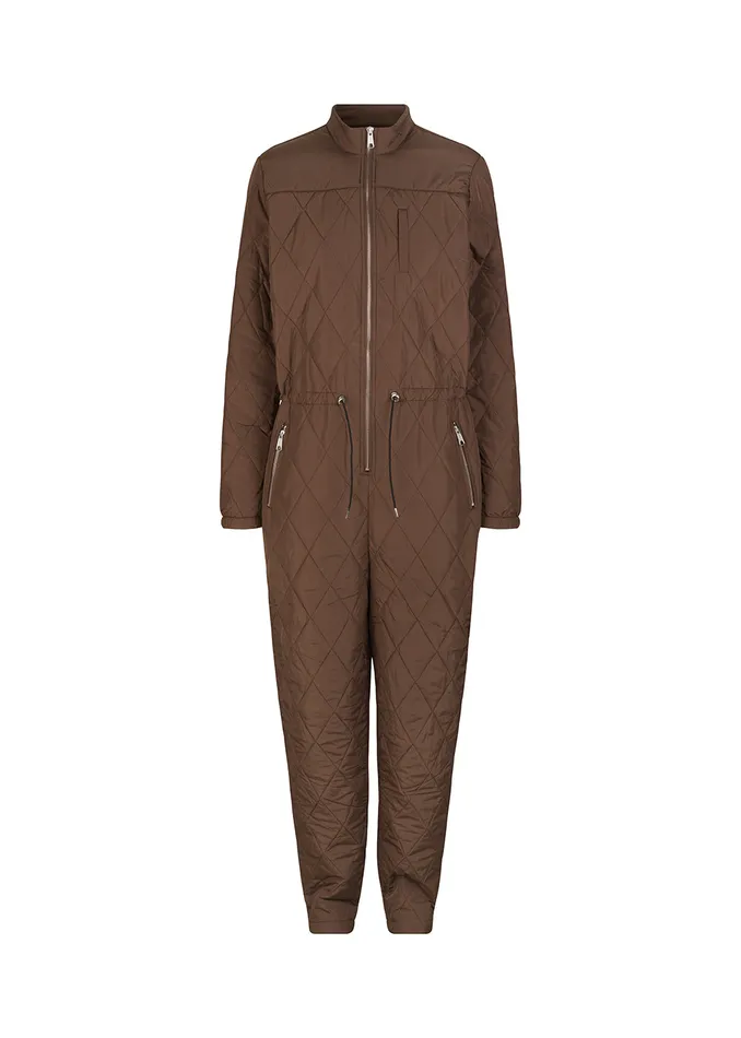 Women Krystal Padded Jumpsuit Chipmunk Modstrm Coats and Jackets