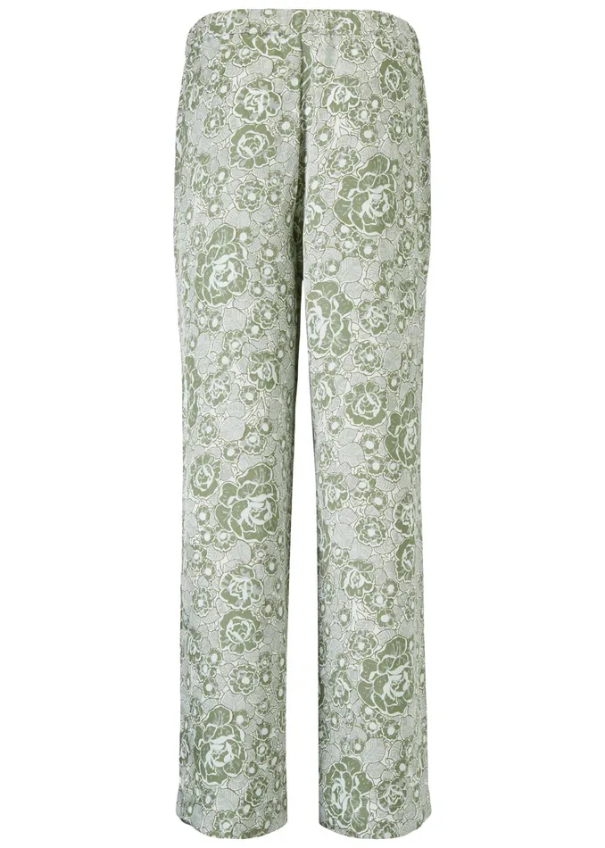 Women Leo Print Pants Sage Rose Modstrm Pants and Leggings Women Leo Print Pants Sage Rose Modstrm Pants and Leggings