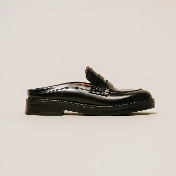 Women Loafers Jonak Flat Heel Loafers With Round Toe