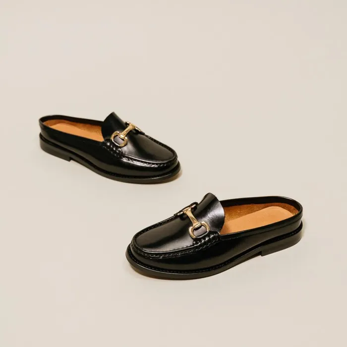 Women Loafers Jonak Moccasins With Golden Jaws